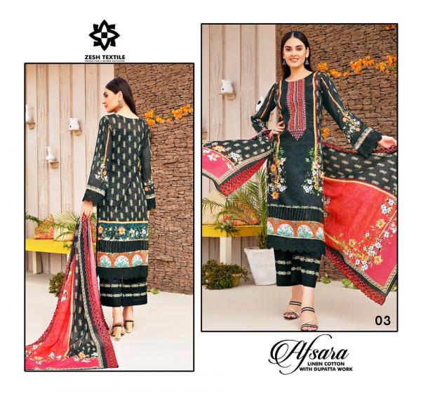 Zesh AFsara – Dress Material